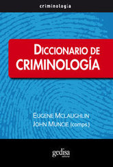 DICCIONARIO DE CRIMINOLOGIA - 9788497843249